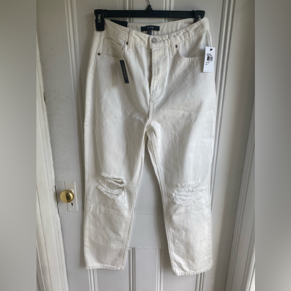 AFRM Dex Boyfriend High Rise Jeans Sz 26 - Picture 3 of 11